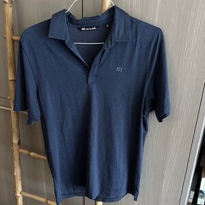 Travis Mathew Deep Blue Polo Shirt
